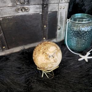 Chocolate Calcite Sphere